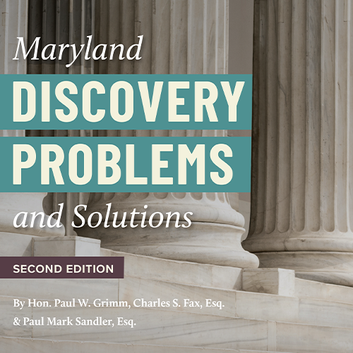 Maryland Discovery Problems and Solutions (Hardcopy)