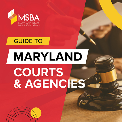 Guide to Maryland Courts & Agencies 2025 (Paperback)