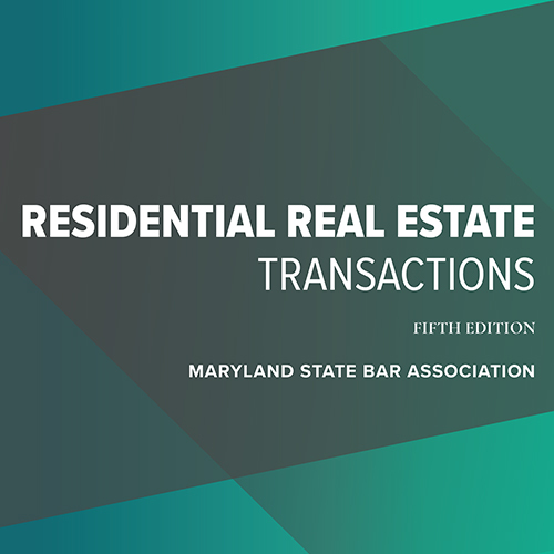 Residential Real Estate Transactions, 5th Ed. (Hardcopy)