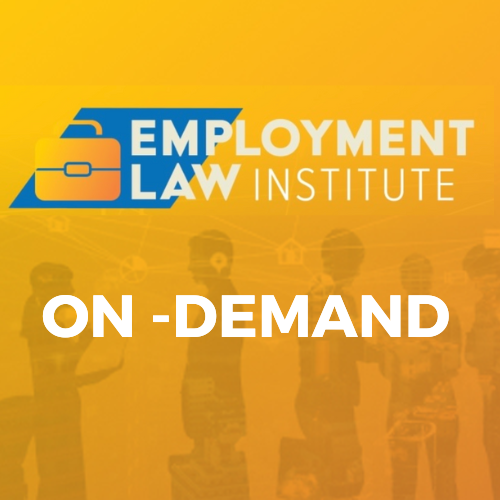 Employment Law Institute - On Demand 2026